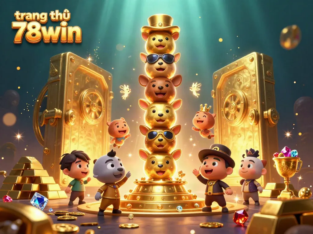 Experience the vibrant world of trang chủ 78win with captivating totem characters and dazzling treasures.
