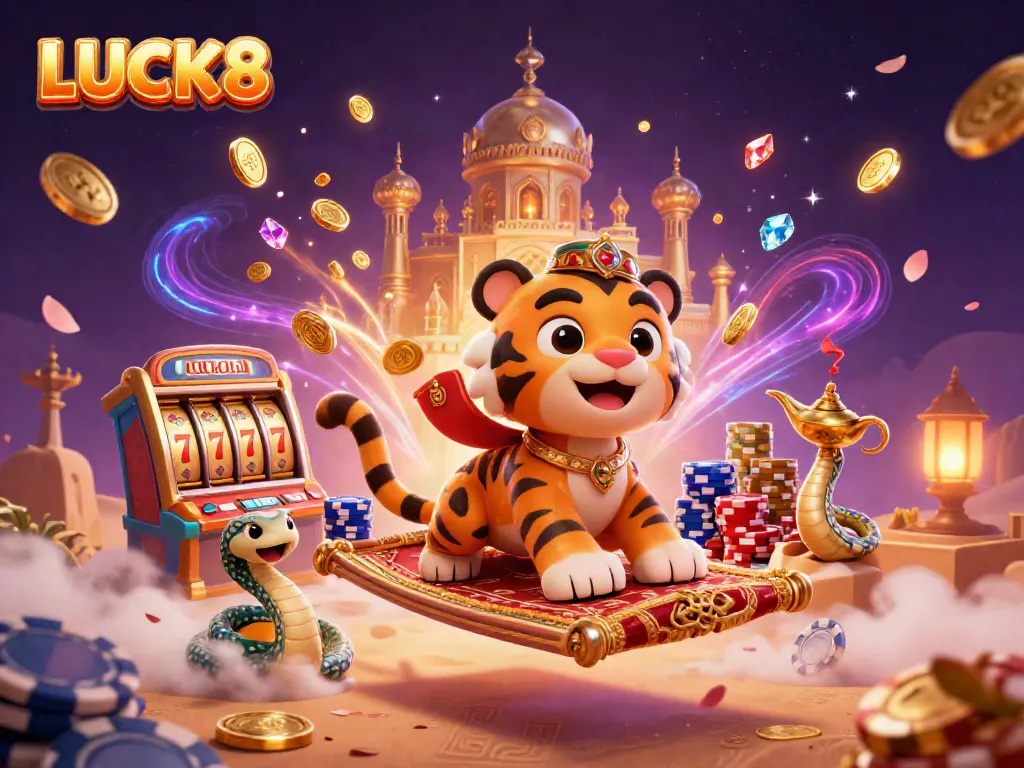 Experience thrilling excitement with LUCK8 in this vibrant, magical casino adventure.