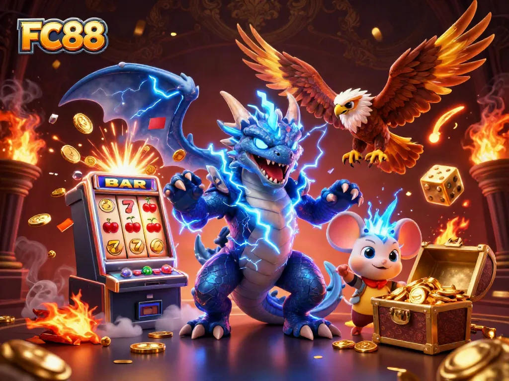 Play exciting games at FC88 with thrilling action, golden rewards, and high-stakes adventure all around.