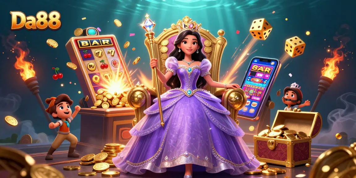 Spin the reels at Da88 with jackpot visuals and a majestic atmosphere.