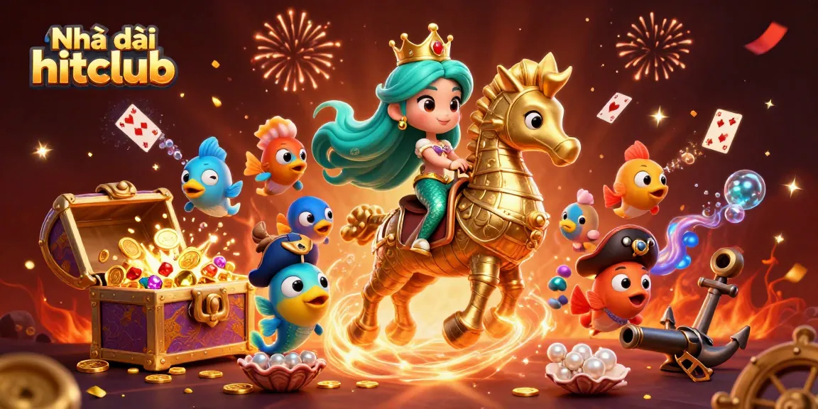 Engage in thrilling gameplay at Nhà cái hitclub with exciting treasures, dynamic characters, and vibrant casino elements.