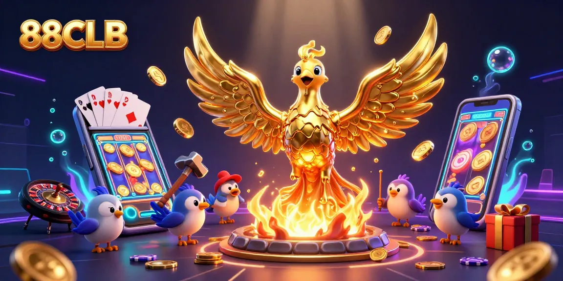 Experience thrilling gameplay at 88CLB with vibrant slot games and golden winnings.