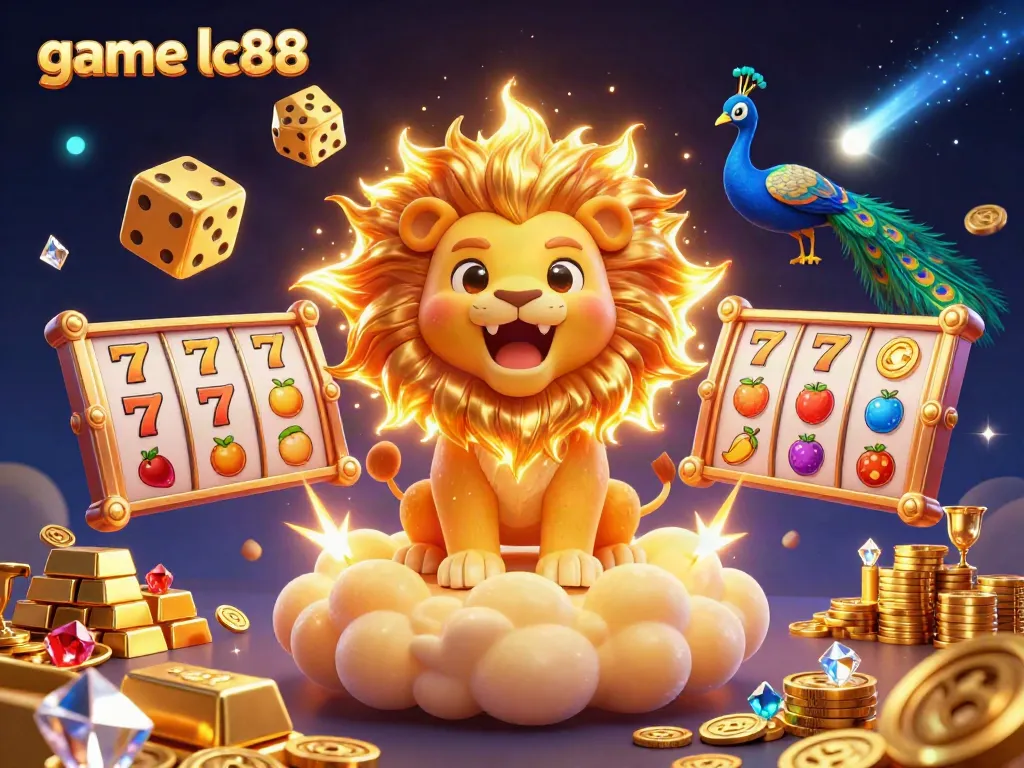 Play and win at game lc88 with vibrant casino elements and stunning 3D visuals.