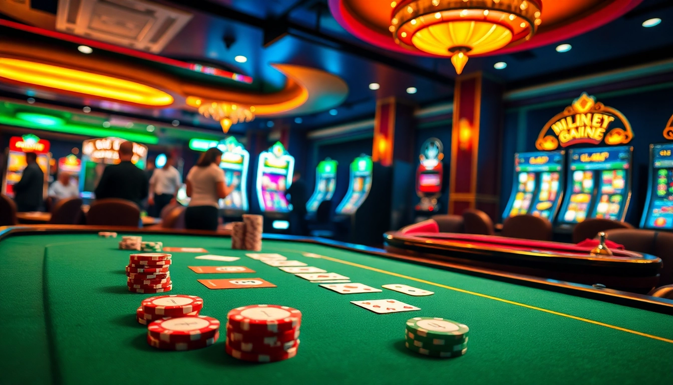 Experience thrilling gameplay at Du88.ad with vibrant casino tables and poker action.