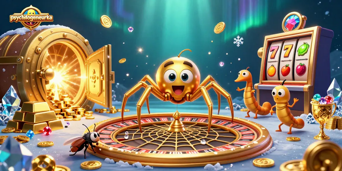 Experience the excitement of psychologeneureka with a vibrant 3D casino scene filled with interactive elements.