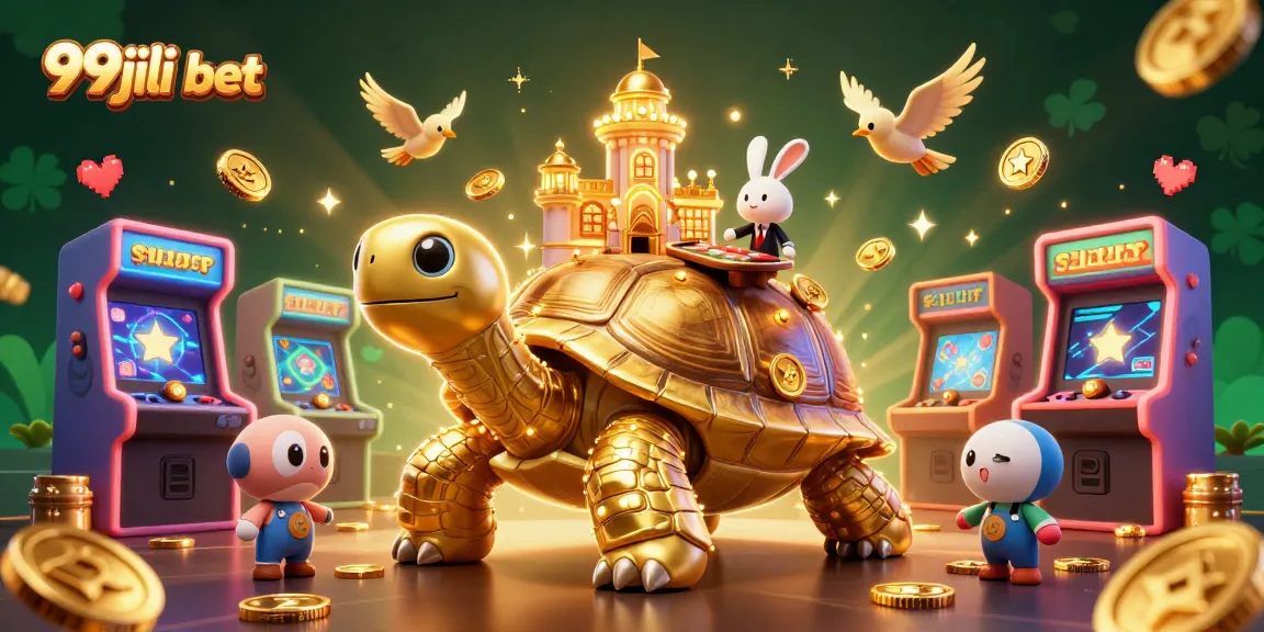 Experience 99jili bet with a dynamic 3D illustration showcasing a unique gaming scene full of vibrancy.