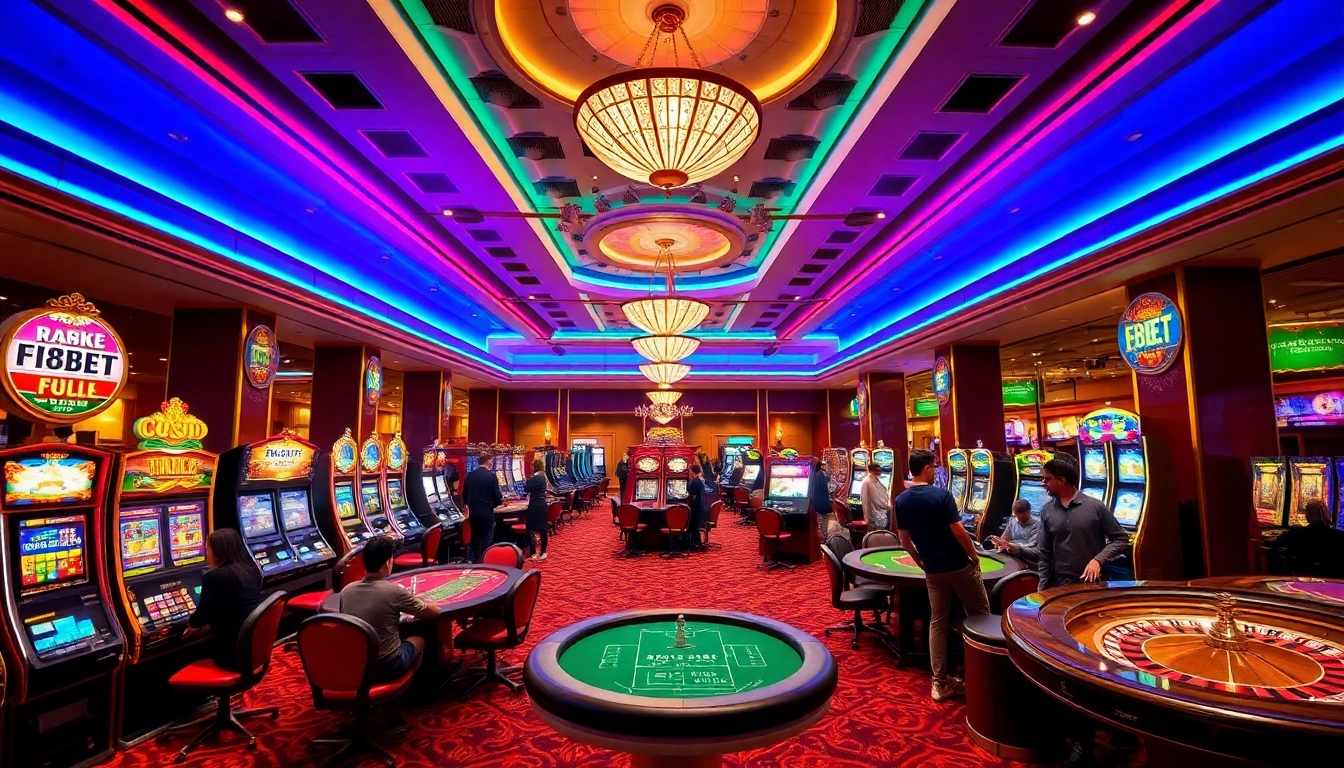 Experience thrilling gameplay at https://f8bet.dental/ with vibrant casino games and professional ambiance.