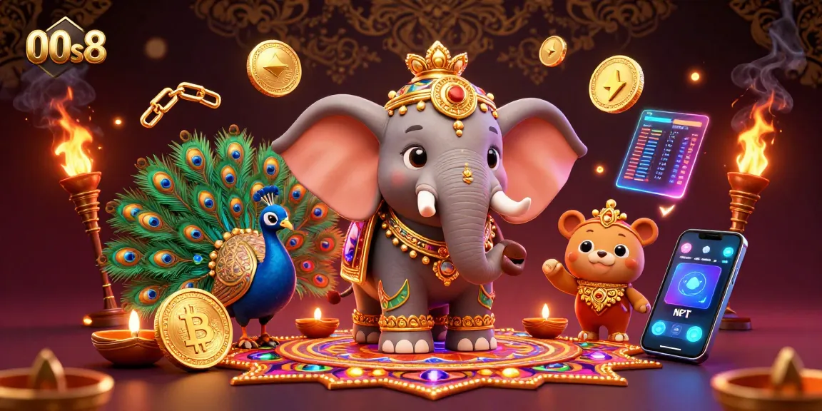 Experience exciting gameplay at 00s8 with vibrant 3D graphics and cryptocurrency themes.