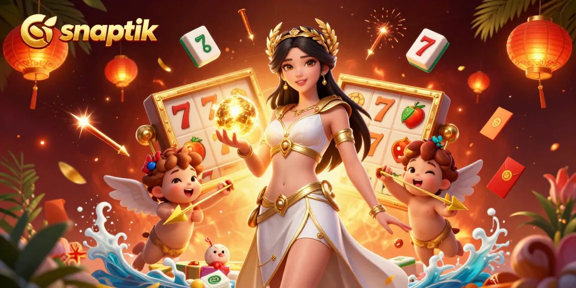 Download TikTok videos without watermark using snaptik in an engaging casino-themed illustration.