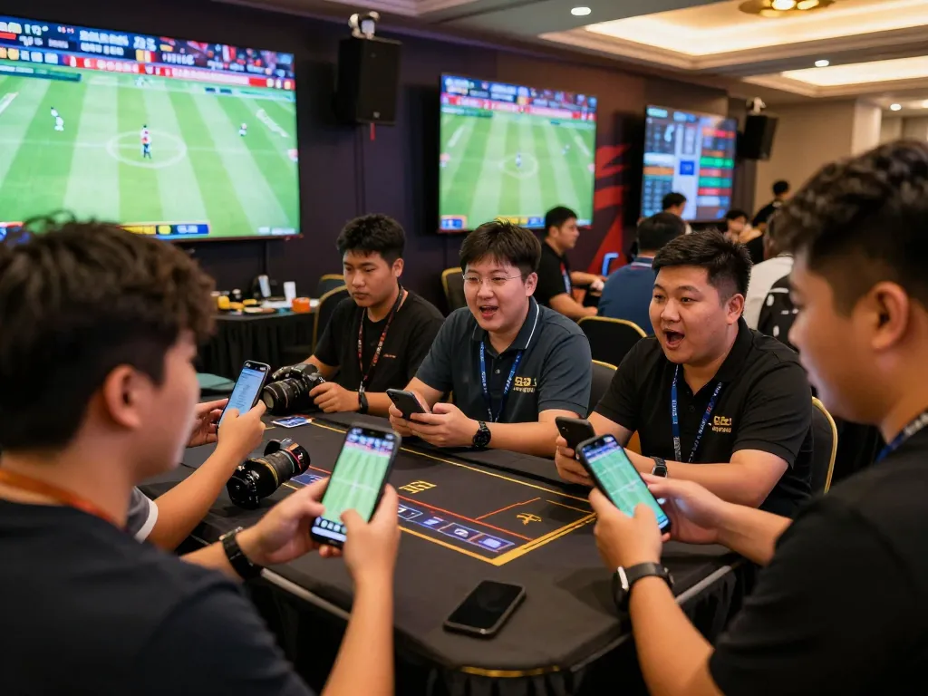 Players at g28 trang chủ placing live game bets, capturing the excitement of competitive sports betting.