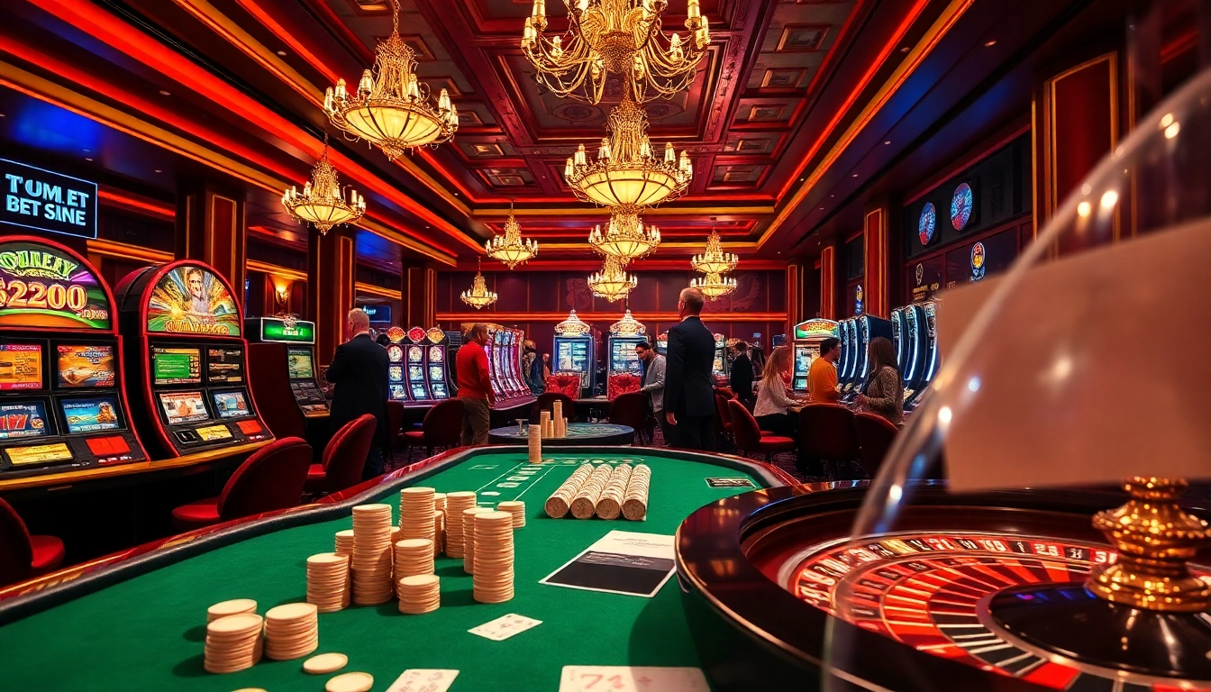 Experience the excitement of SHBET COM with vibrant poker tables and colorful slot machines.