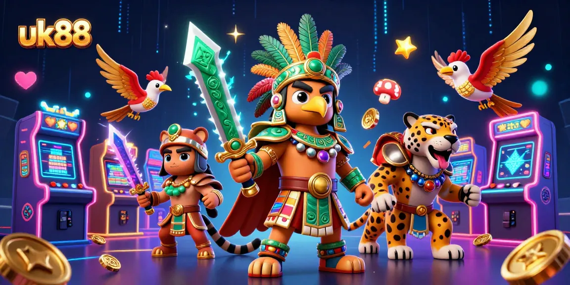 Experience thrilling gameplay at uk88 with vibrant arcade elements and dynamic warriors.
