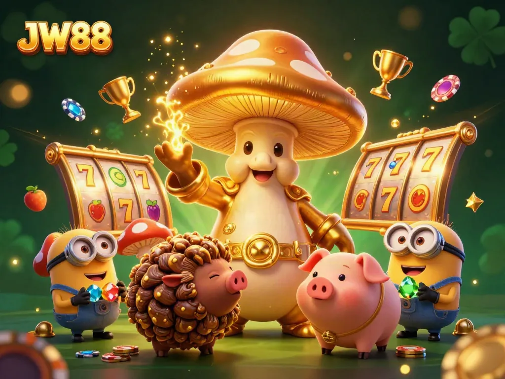 Spin the reels at JW88 with magical characters and dynamic casino elements for an unforgettable experience.