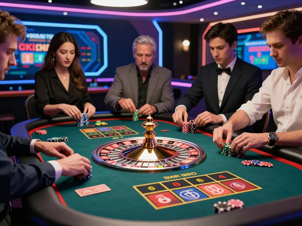 Experience thrilling roulette gaming at lc88 with vibrant action and strategic bets.