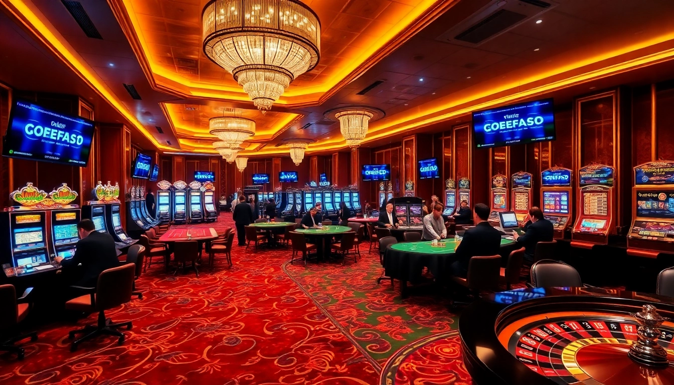 Experience the thrill of casino gaming at https://debet.fast/, featuring vibrant slot machines and live poker action.