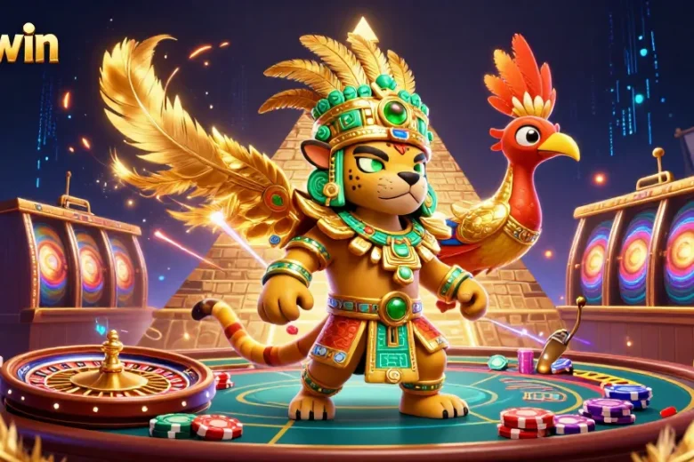 Engage in high-stakes gaming with sunwin's vibrant casino scene featuring magical elements and thrilling jackpots.