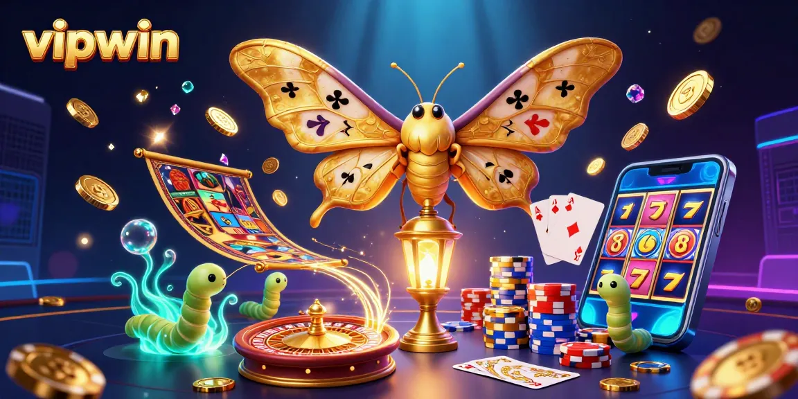 Engage with vipwin-inspired casino fun featuring vibrant 3D elements of games and rewards.