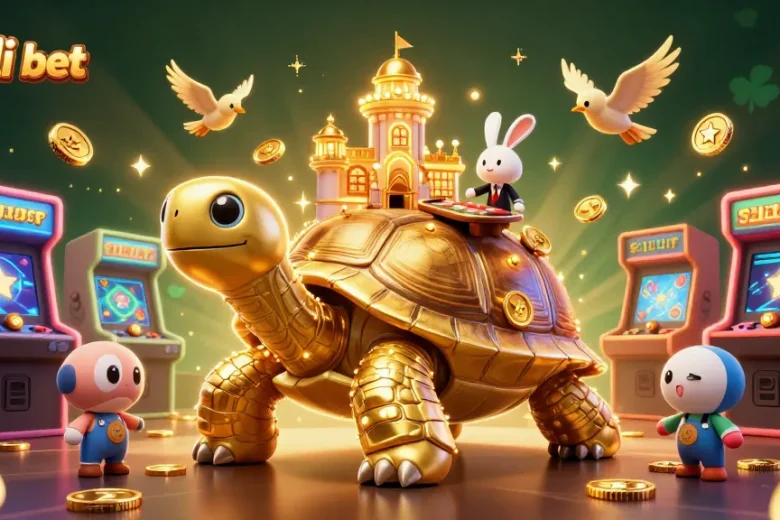 Experience 99jili bet with a dynamic 3D illustration showcasing a unique gaming scene full of vibrancy.